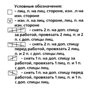 Вязание спицами. Схема рельефных узоров для пуловера на мальчика