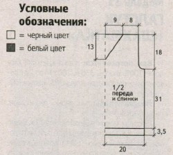 Вязание спицами. Выкройка безрукавки для мальчика 13 лет Вязание спицами. Выкройка безрукавки для мальчика 13 лет