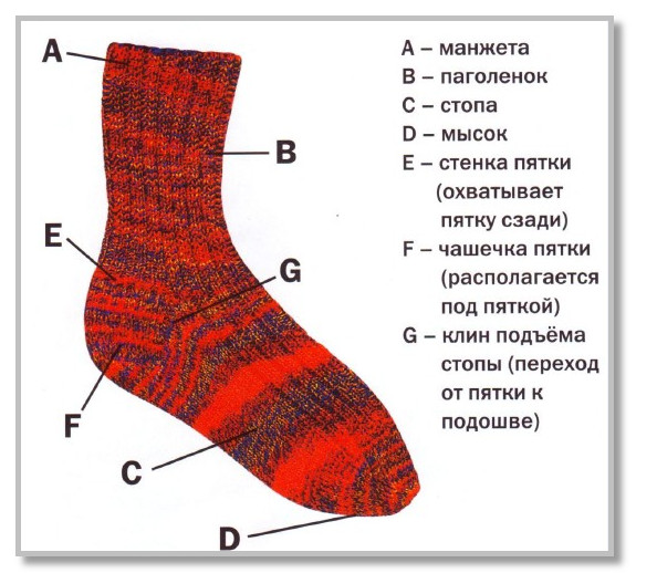 Курс Вязание спицами. Вязание носков на двух круговых спицах