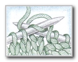 Курс Вязание спицами. Накид между изнаночной и лицевой2 Курс Вязание спицами. Накид между изнаночной и лицевой