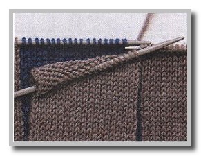 Курс Вязание спицами. Детали дизайна. Карман-кенгуру. Шаг 3 Курс Вязание спицами. Детали дизайна. Карман-кенгуру. Шаг 3