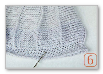 Курс Вязание крючком. Вяжем изделия. Детская кепка. Шаг 6