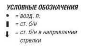 Вязание крючком. Схема узора для женского пуловера