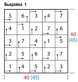 Вязание крючком. Выкройка женского пуловера в технике пэчворк, из разноцветных квадратов. Размеры: 36-40 (42-46) Вязание крючком. Выкройка женского пуловера в технике пэчворк, из разноцветных квадратов. Размеры: 36-40 (42-46)