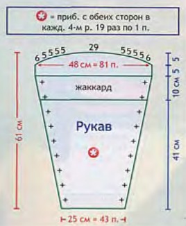 Вязание спицами. Выкройка мужского жакета с отложным воротником. Размер 48-50 Вязание спицами. Выкройка мужского жакета с отложным воротником. Размер 48-50