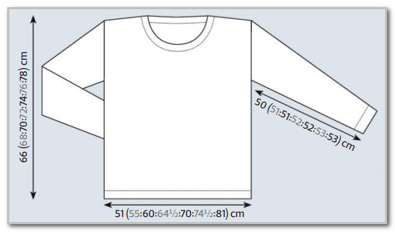 Пуловер с узором из ромбовидных кос. Размеры: S (M, L/2XL, 3XL, 4XL, 5XL, 6XL)