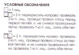 Вязание спицами. Схема рельефных ромбов для мужского джемпера