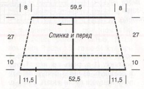 Вязание спицами. Выкройка свободное пончо с рукавами. Размеры 36-40 Вязание спицами. Выкройка свободное пончо с рукавами. Размеры 36-40