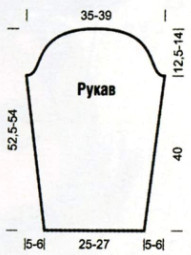 Вязание спицами. Выкройка женского прямого пальто. Размеры: XS-S (M-L)