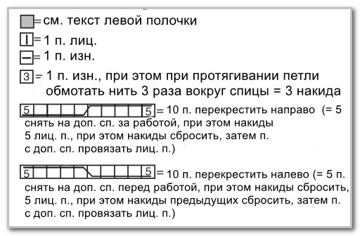 Вязание спицами. Жакет с капюшоном и с рельефными узорами. Размер: 38/40 (44/46)