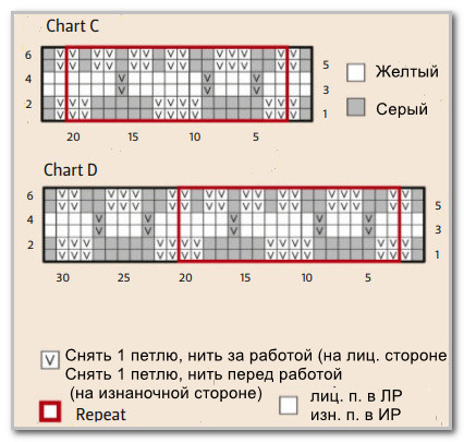 Вязание спицами. Укороченный кардиган с мозаичным орнаментом. Размер: XXS (XS:S:M:L:XL:2XL:3XL:4XL)