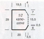 Вязание спицами. Выкройка женского спортивного жакета с капюшоном. Размеры: 36/38 (44/46) Вязание спицами. Выкройка женского спортивного жакета с капюшоном. Размеры: 36/38 (44/46)