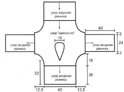 Вязание спицами. Выкройка цельновязанного женского жакета с V-вырезом. Размеры: 46
