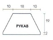 Вязание спицами. Выкройка женского жакета-реглан с короткими рукавами. Размеры: 42