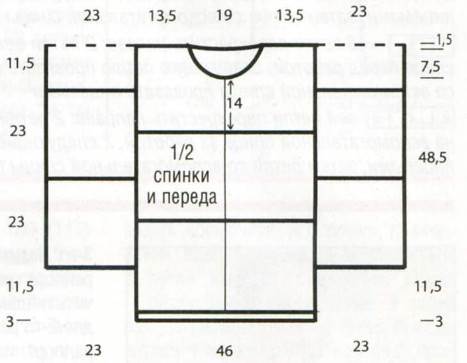 Вязание спицами. Выкройка пончо из квадратов. Размер: единый
