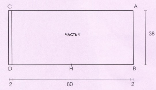 Вязание спицами. Выкройка пончо из трех прямоугольников. Размеры 38 Вязание спицами. Выкройка пончо из трех прямоугольников. Размеры 38