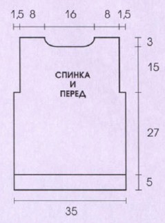 Вязание спицами. Выкройка женского пуловера. Размеры: 42 Вязание спицами. Выкройка женского пуловера. Размеры: 42
