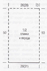 Вязание спицами. Выкройка прямого женского летнего платья с рукавами 3/4 и сумка. Размеры: 36/38 (40/42) Вязание спицами. Выкройка прямого женского летнего платья с рукавами 3/4 и сумка. Размеры: 36/38 (40/42)
