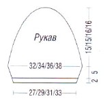 Вязание спицами. Выкройка летнего жакета на пуговицах, с короткими рукавами. Размеры: 36, 38/40, 42/44, 46/48