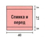 Вязание спицами. Выкройка вязанного спицами летнего топа. Размеры: 40/42