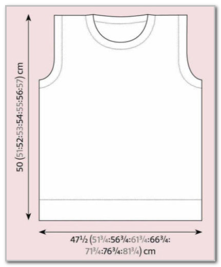 Вязание спицами. Безрукавка с текстурными узорами. Размеры: S (M, L, XL, 2XL, 3XL, 4XL, 5XL)