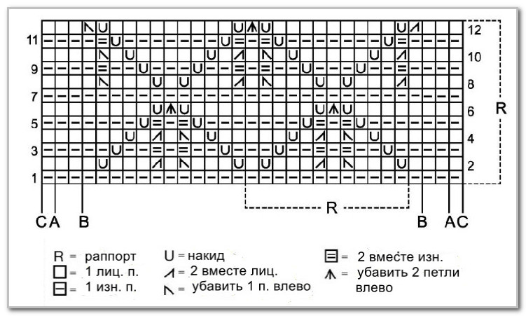 Вязание спицами. Жилет-накидка с большим воротником. Размеры: 42-44 (46-48, 50-52, 54-56)