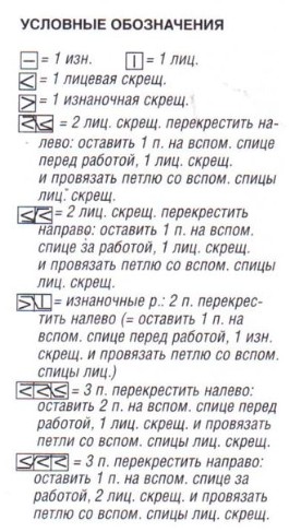Вязание спицами. Схема узора с рельефных зигзагами для женской безрукавки Вязание спицами. Схема узора с рельефных зигзагами для женской безрукавки