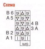 Вязание спицами. Схема патентного двухцветного узора для женского жилета Вязание спицами. Схема патентного двухцветного узора для женского жилета